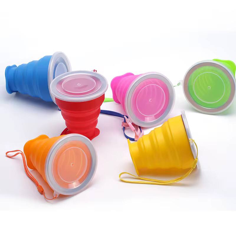 Foldable  Sillicon travelling Cup