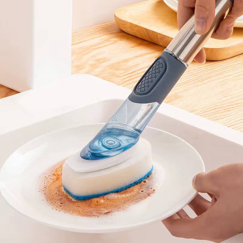 Soap dispensing Dish Brush Set