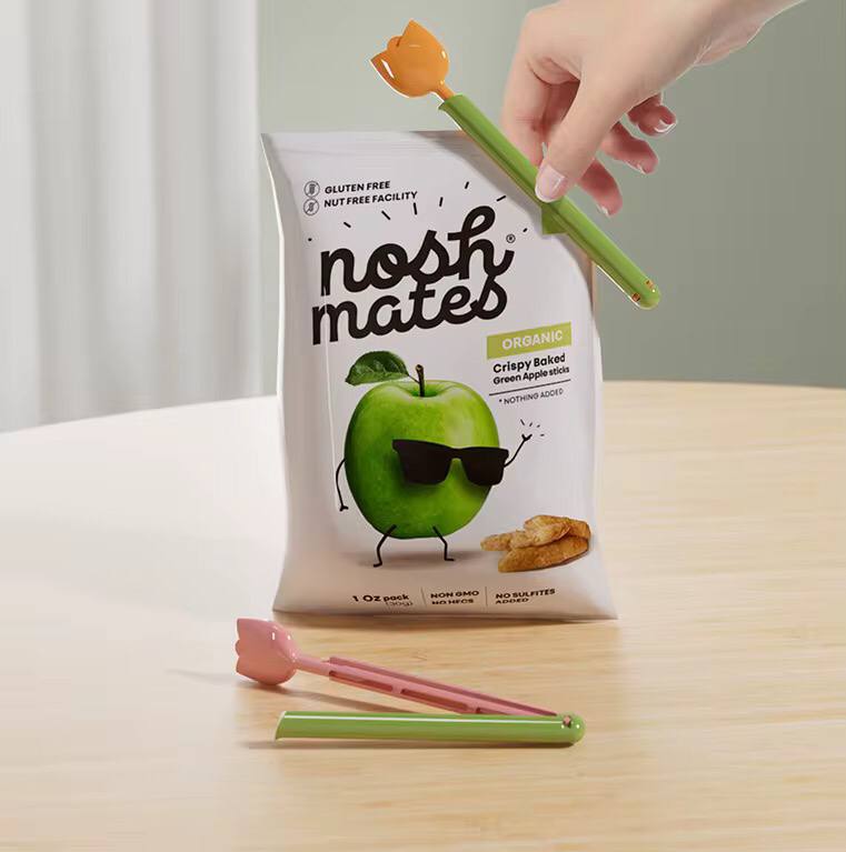 Magnetic Tulip Fridge Food Storage Clips
