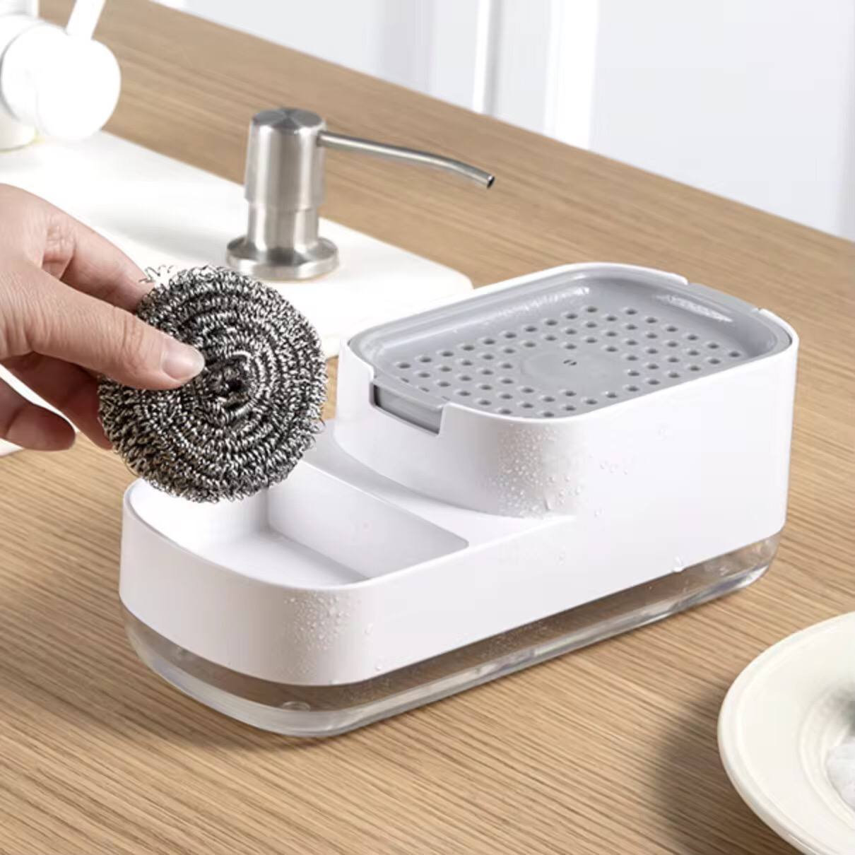 Nordic Classy Soap holder and dispenser