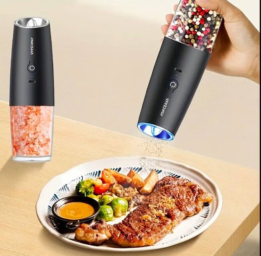 Rechargeable Electric Salt and Pepper Grinder