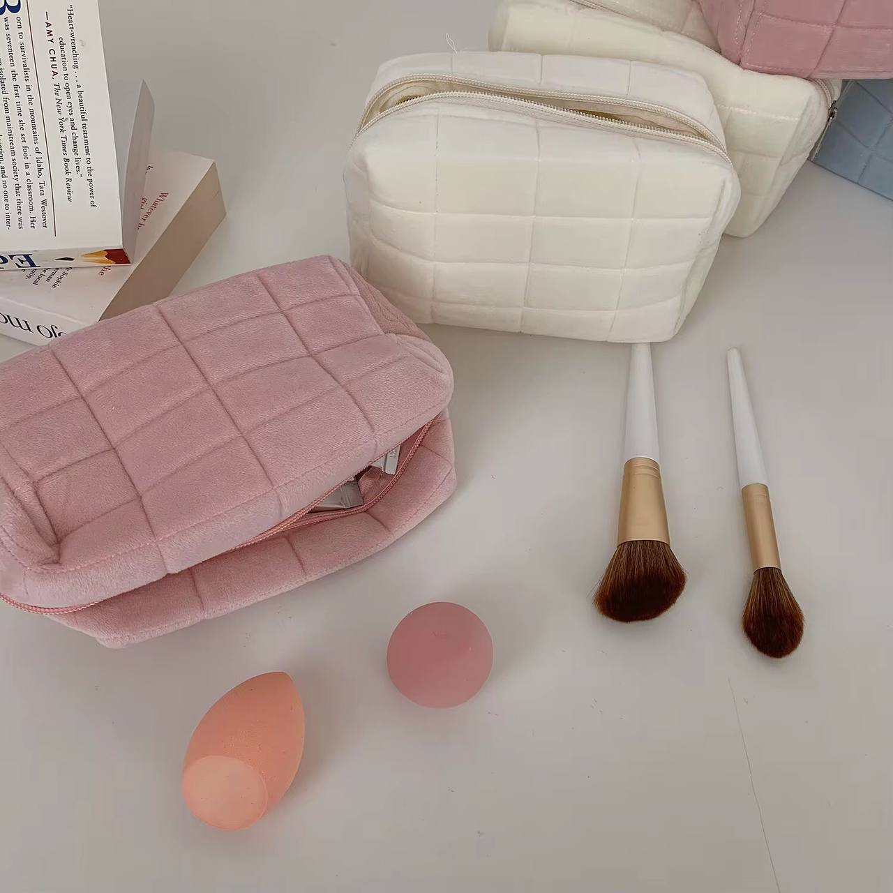Cute Plush Makeup Bag