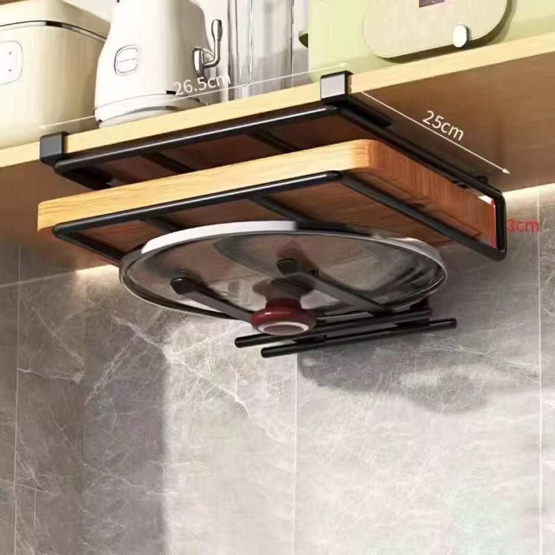 Kitchen Cabinet Under Shelf Double-layer Storage Rack