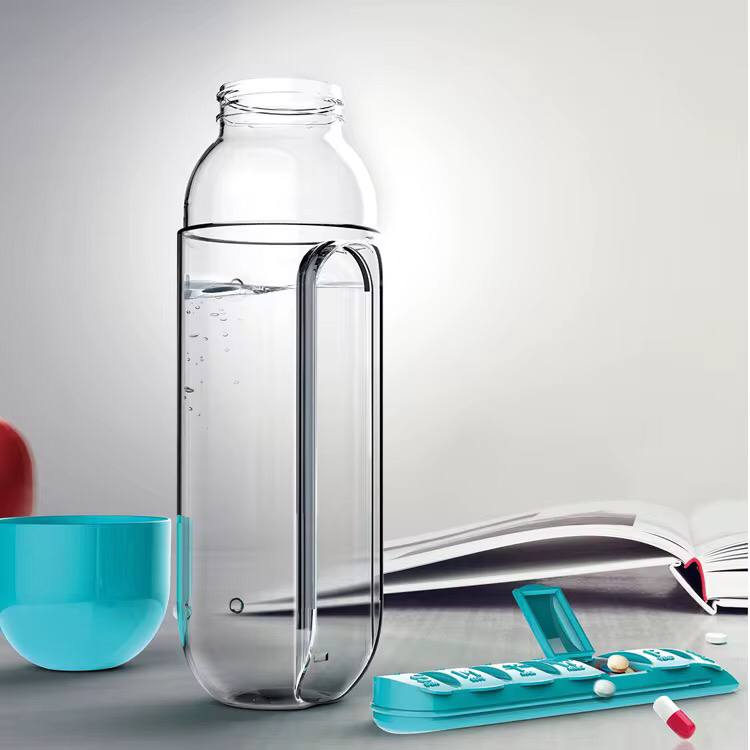 Pill organizer bottle