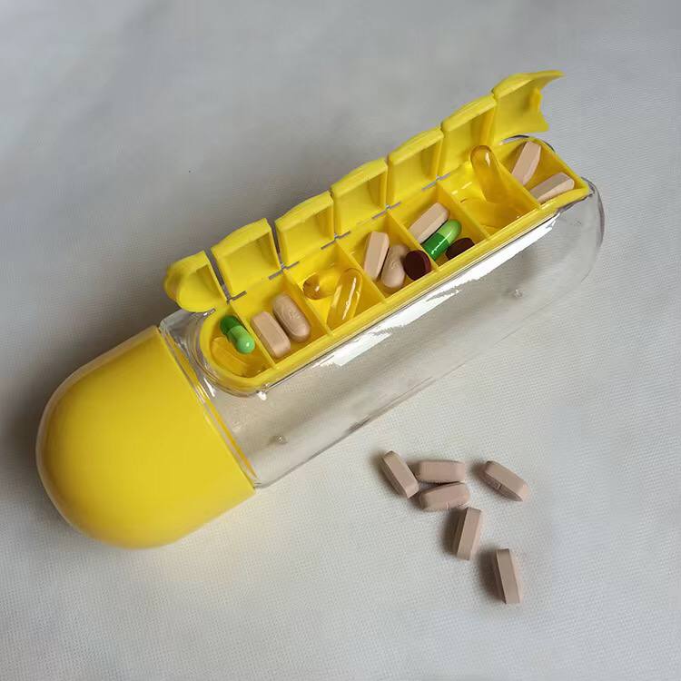 Pill organizer bottle