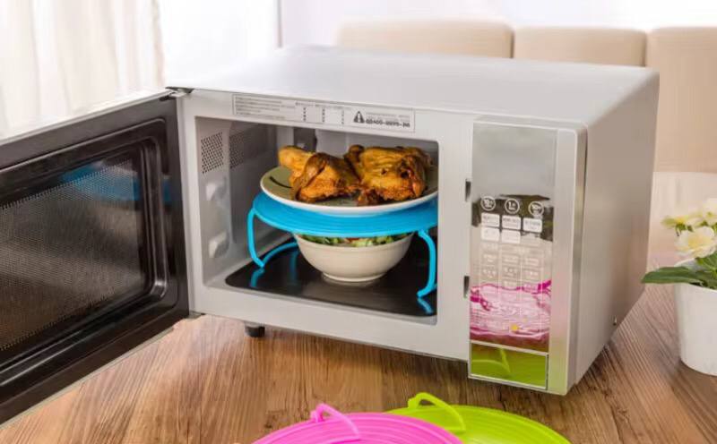Multifunctional serving tray, or fridge/ Microwave placement rack organizer