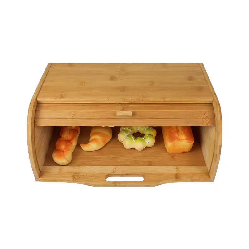 Big size Bamboo bread bin.