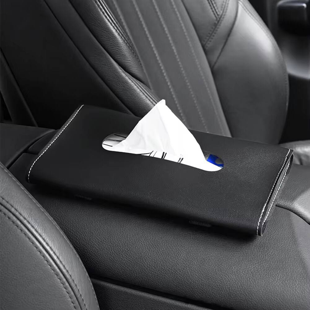 Car visor tissue Holder.