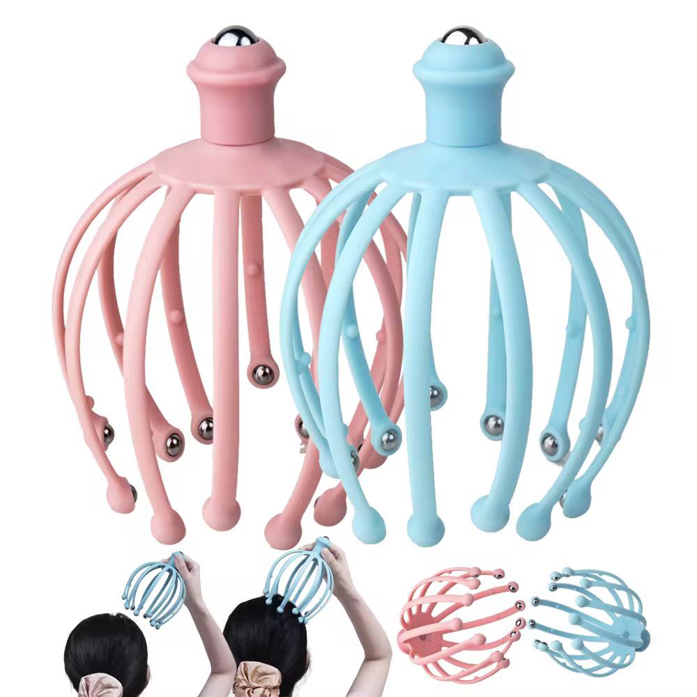 12 claws single steel ball head massagers.