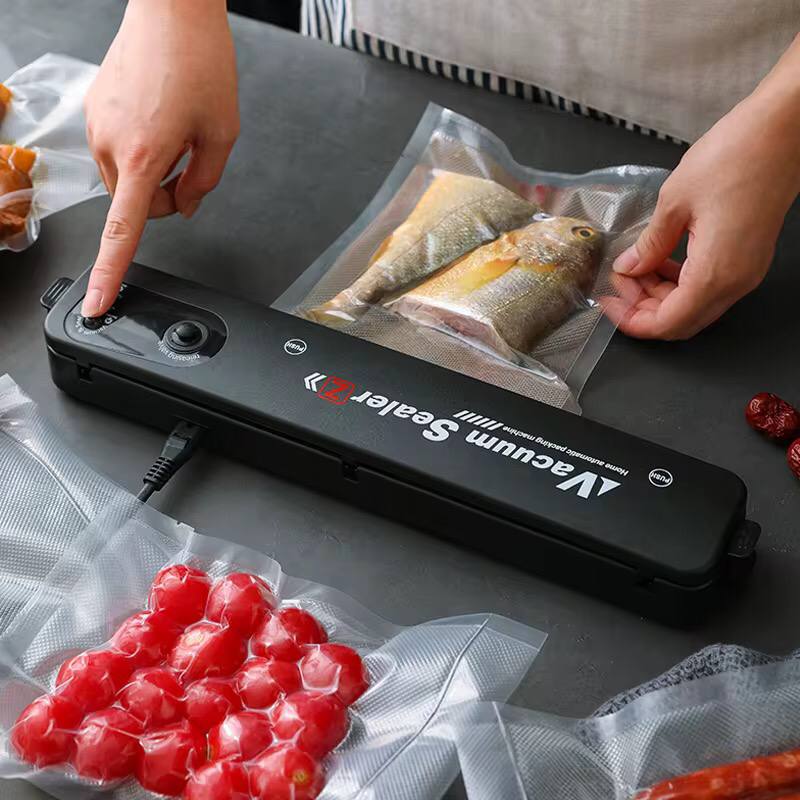 Vacuum thermal sealer.