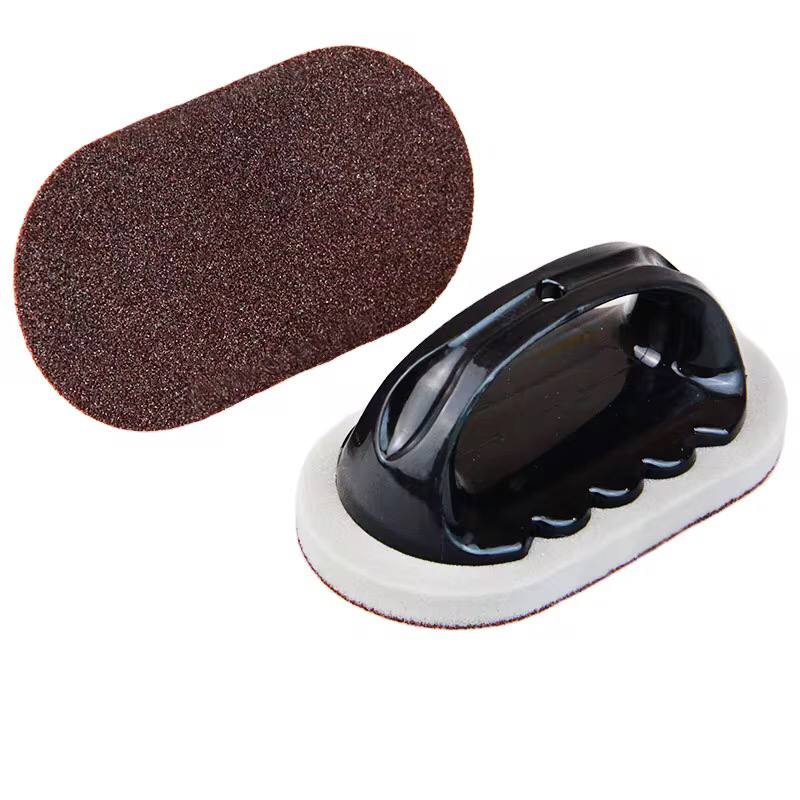 Scrubbing Kitchen Sponge .