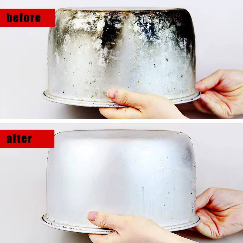 Scrubbing Kitchen Sponge .
