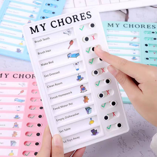 My chores checklist .