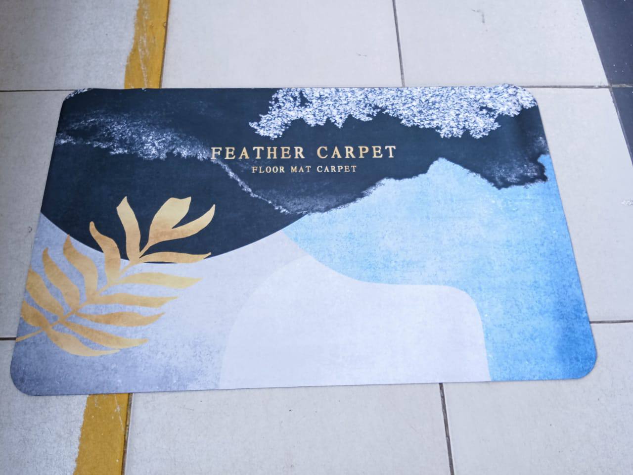 Rubber absorbent mats