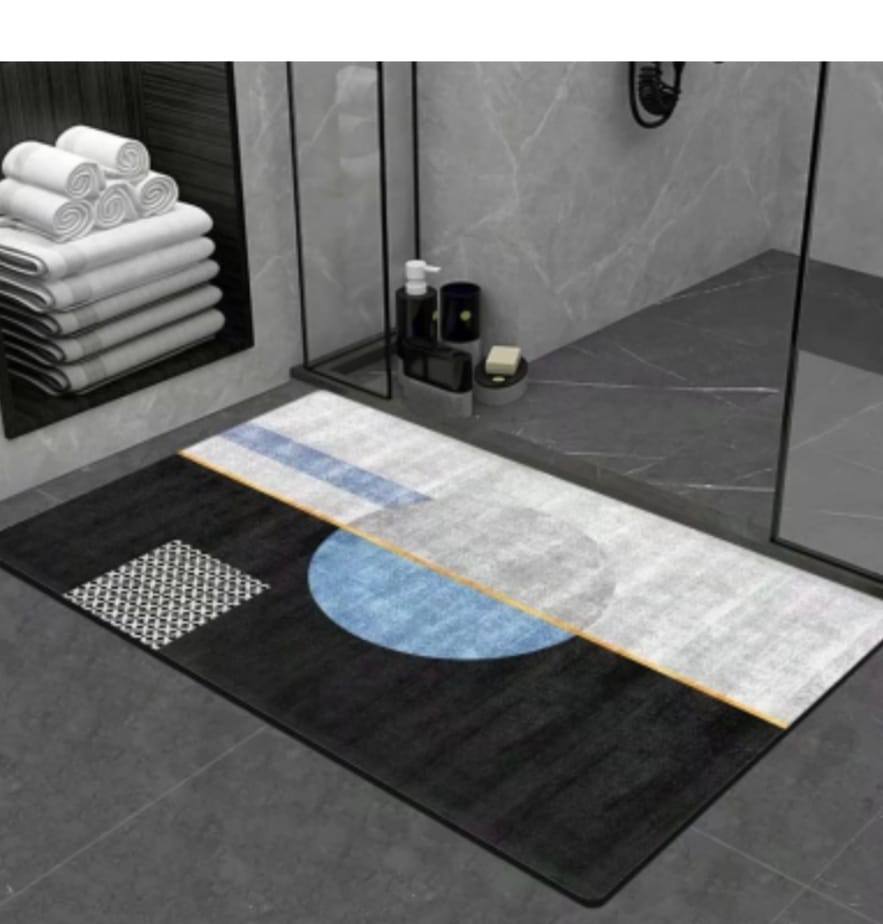 Rubber absorbent mats