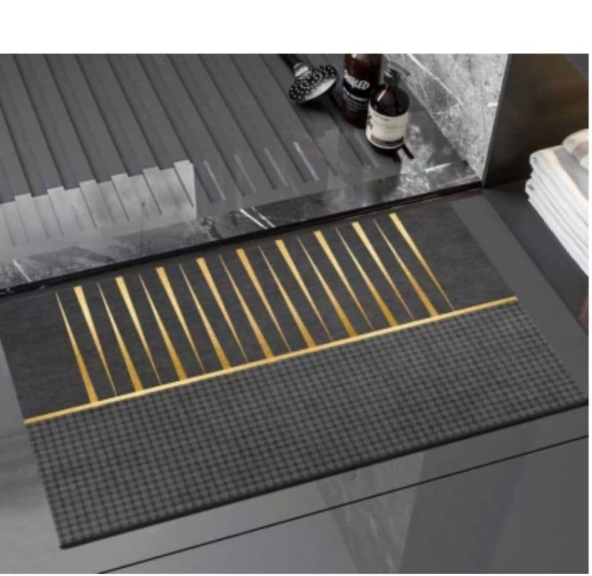 Rubber absorbent mats