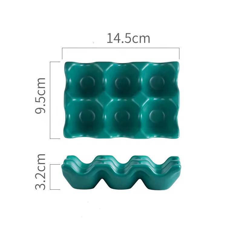 CERAMIC EGG TRAY