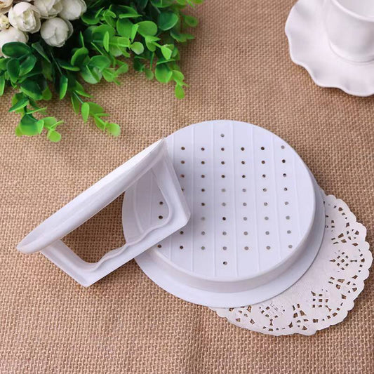 Hamburger press patty maker.