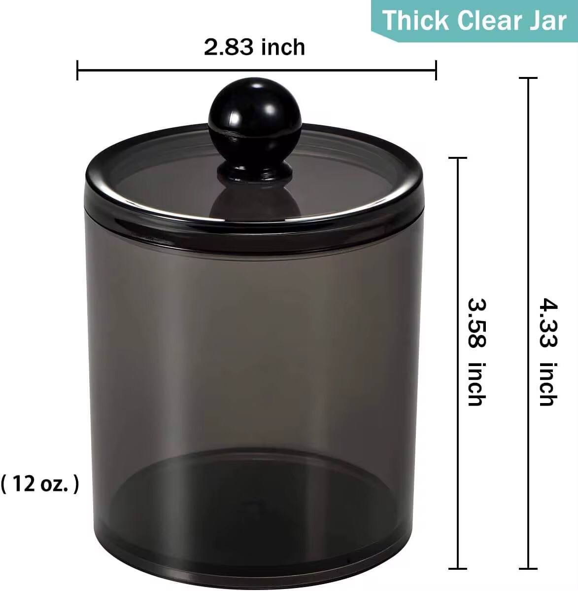 10 oz Bathroom Jar .