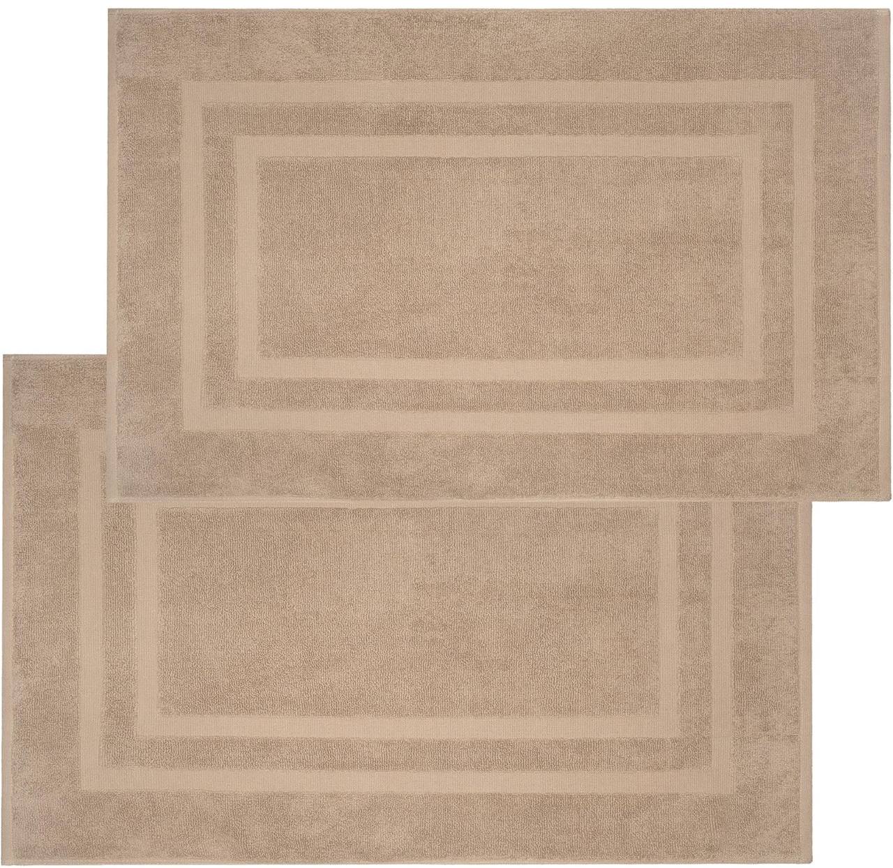 Luxurious cotton Bathroom mats