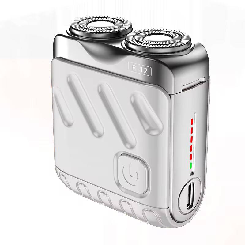 Portable rechargeable High power Duo ring magnetic blade mini shaver YR-188 .