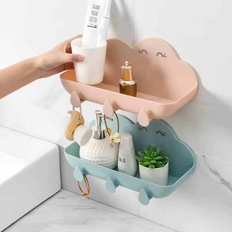 Cloud bathroom organizer .