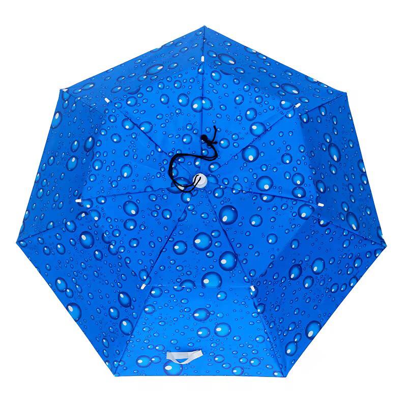 Double layer head supported umbrella.
