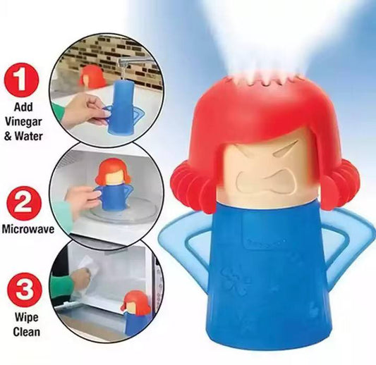 Angry mama Microwave steam cleaner .