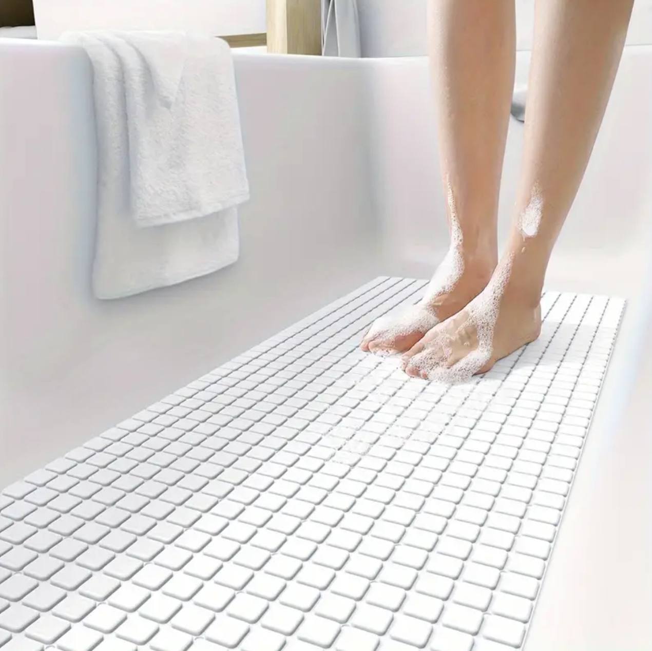 Bathroom / bath tub plaid anti-slip mat
