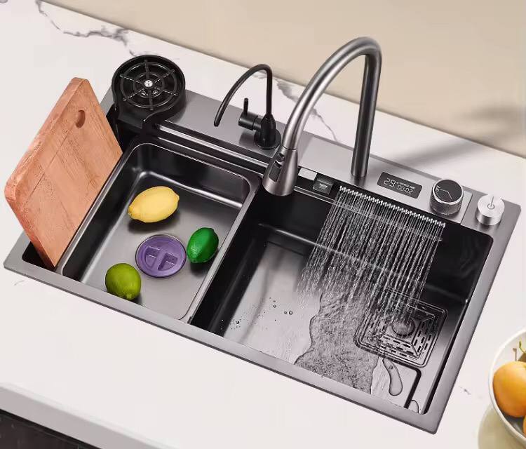 Automatic cup washer.