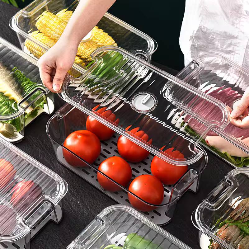 Acrylic fridge storege container