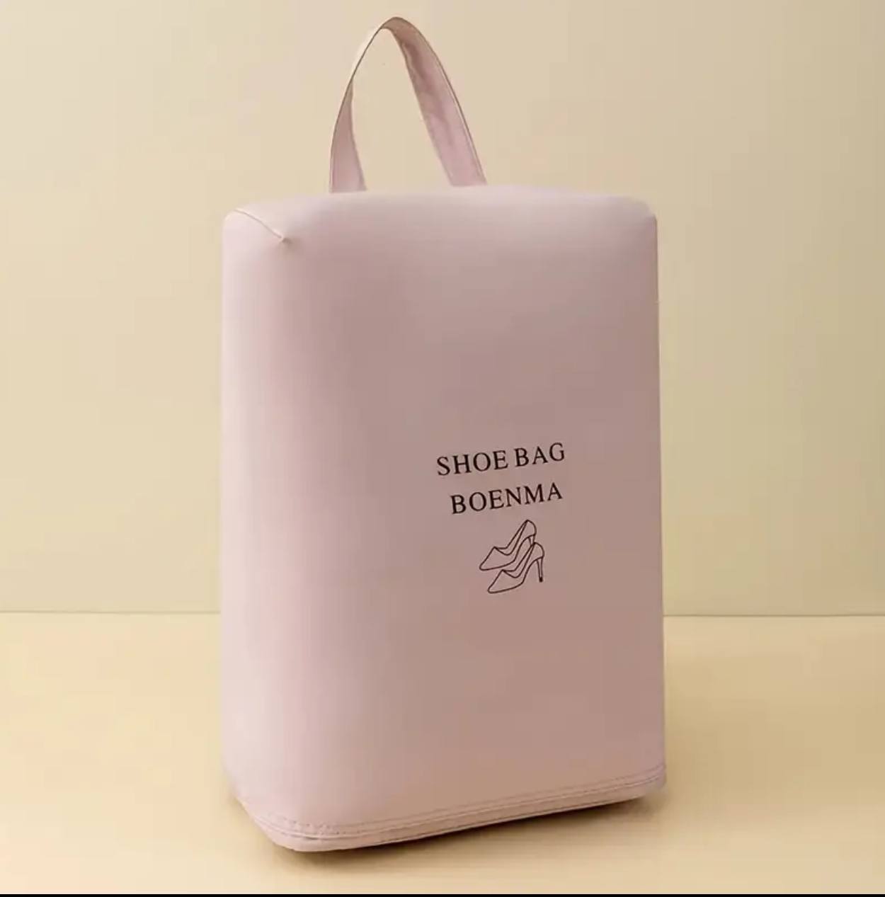 Portable travel shoe bag
