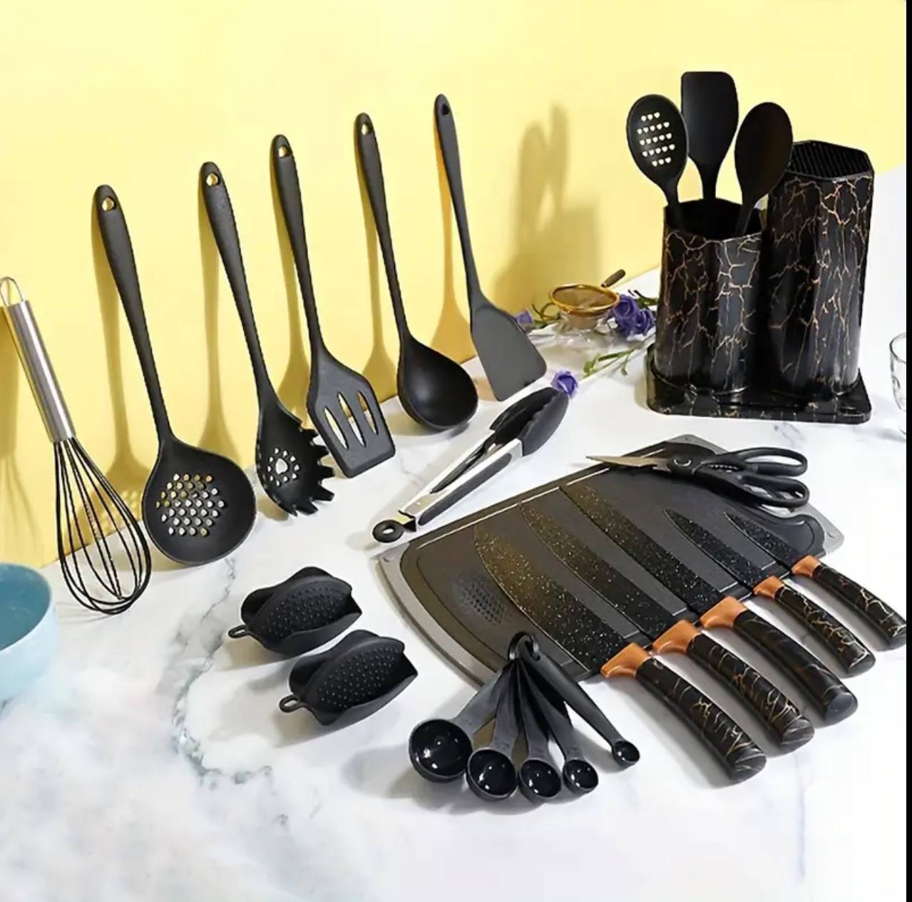 25pcs Silicone Spoons
