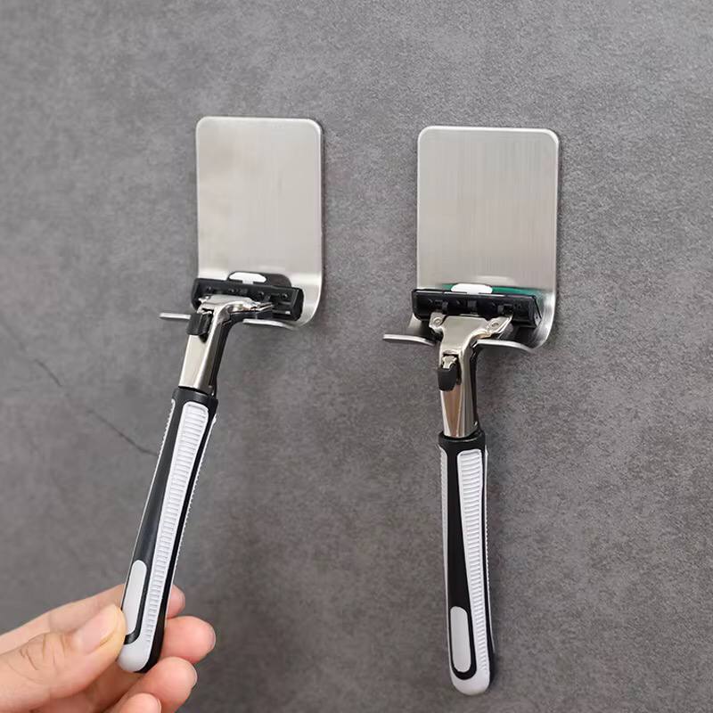 BATHROOM STAINLESS STEEL SHAVER HOLDER