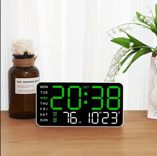 Beautiful led wall clock
