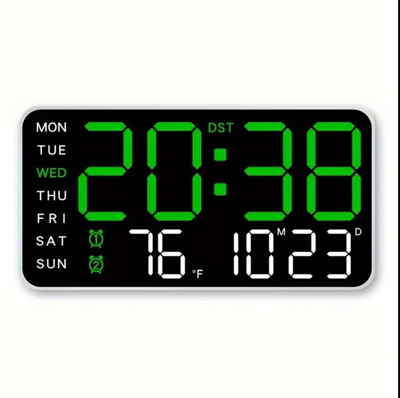 Beautiful led wall clock