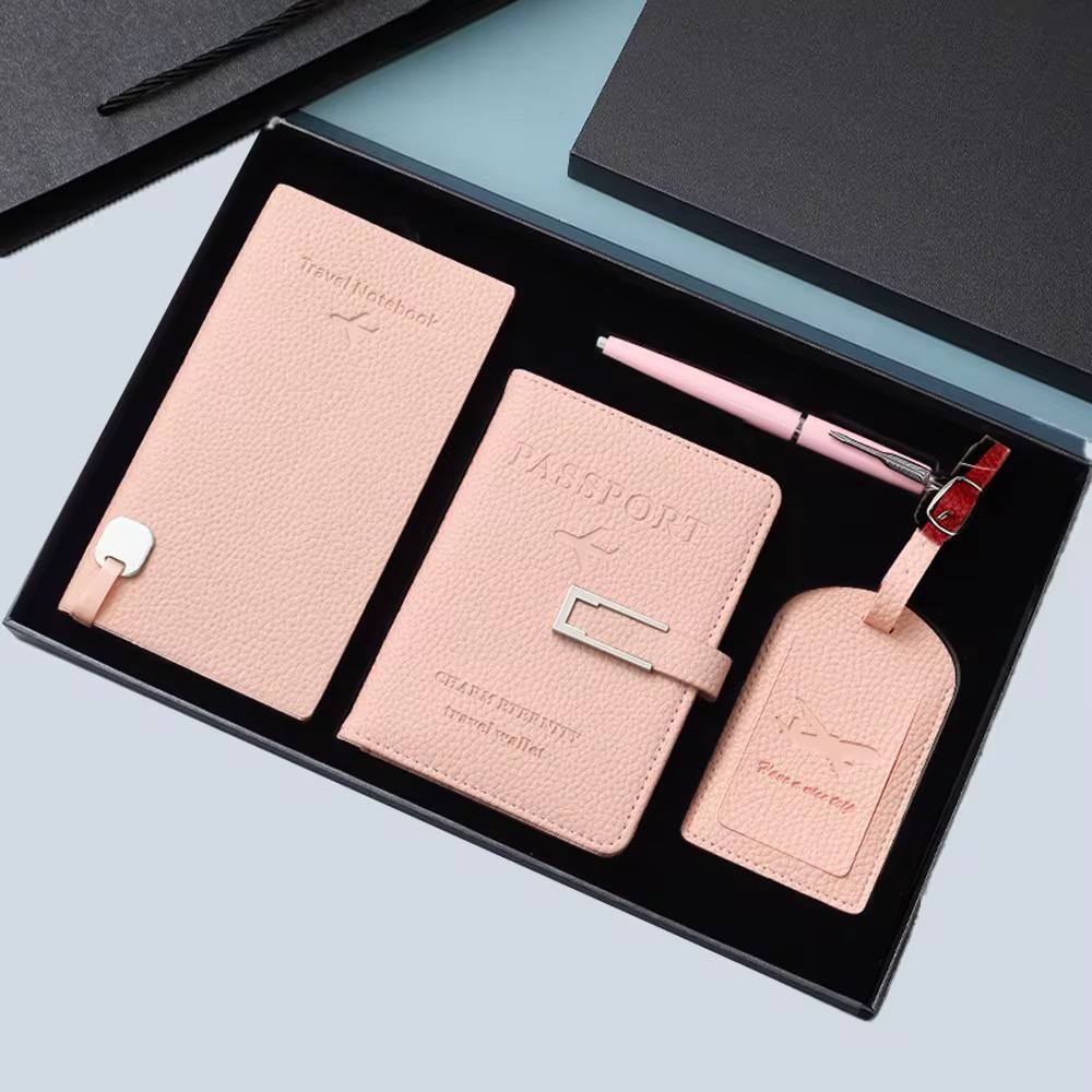 4pc Exquisite travel  set accessories with gift box