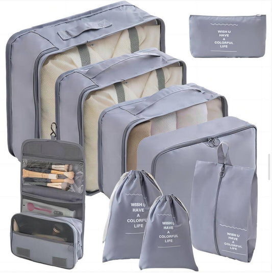 10pcs Luggage Travel Organizers For suitcase 