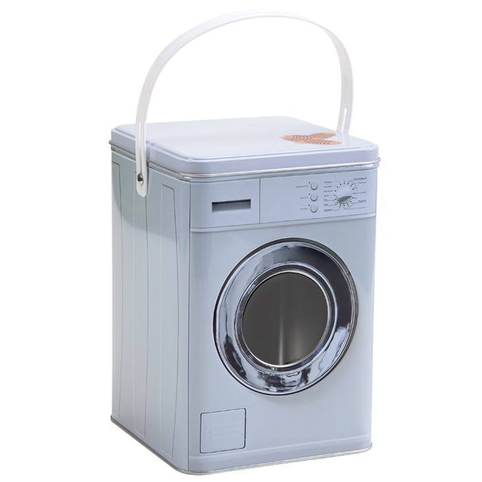 Washing machine themed powder/laundry detergent  storage container - 