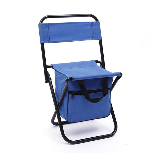 Kid's Foldable camping chair with storage pouch
