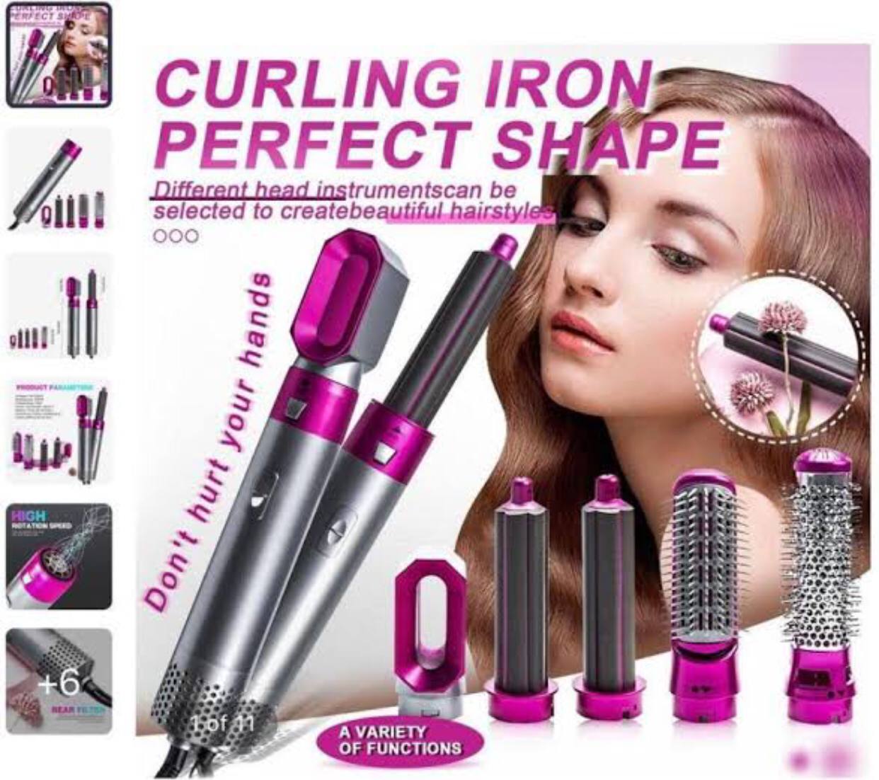 Five-In-One Automatic Curling Iron