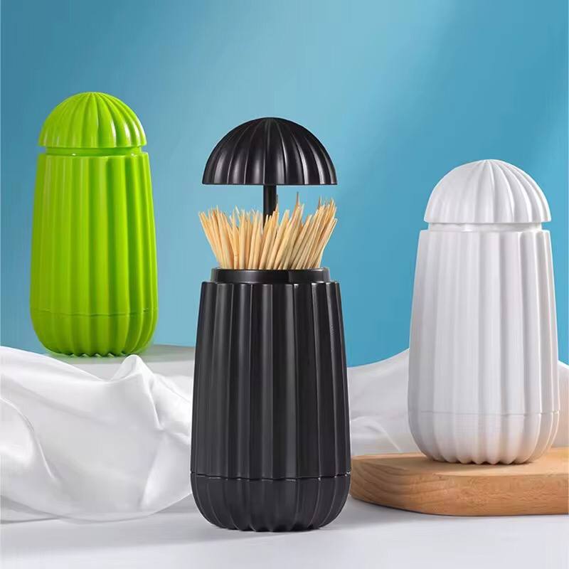 No I ł High QualiiPop Up Toothpick Dispenser Toothpicks Case Storage Organizer.