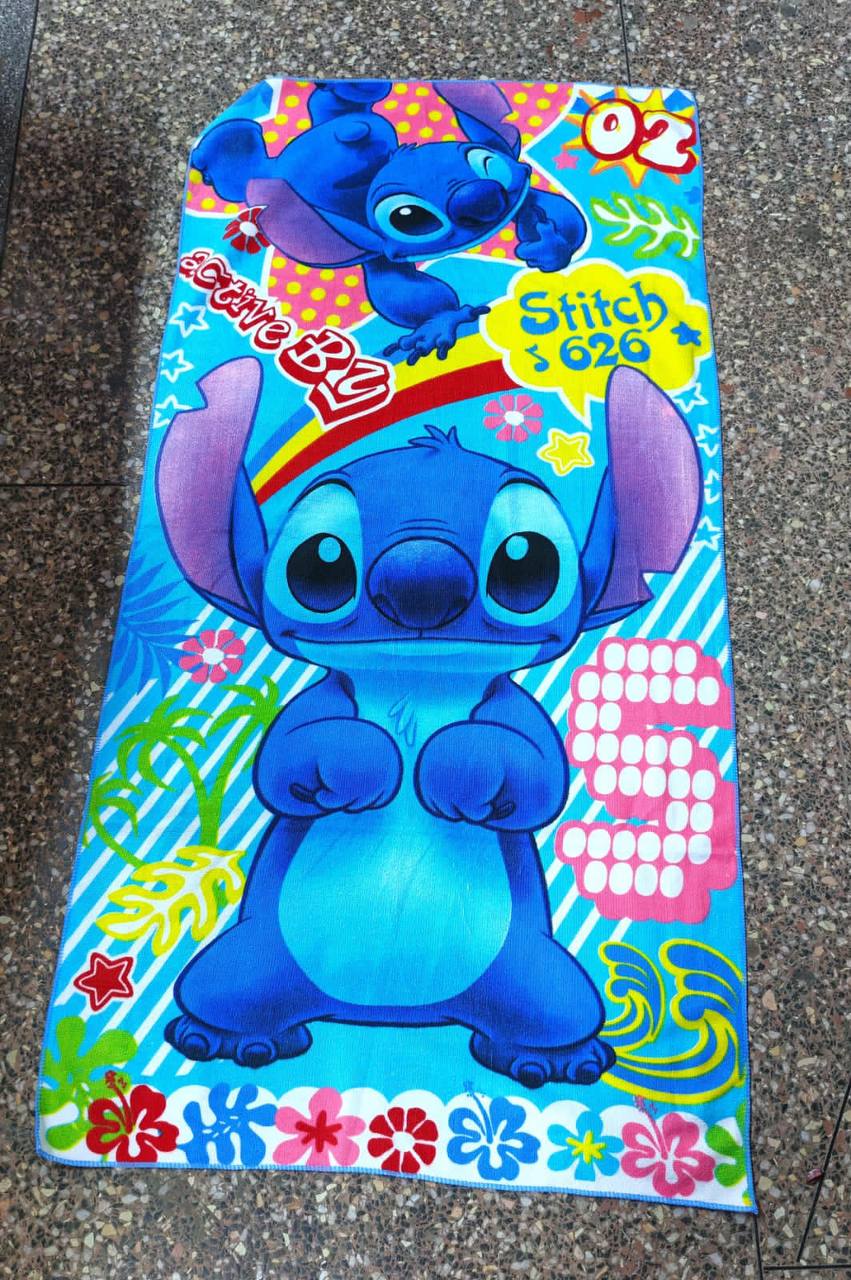 Cartoon themed towels