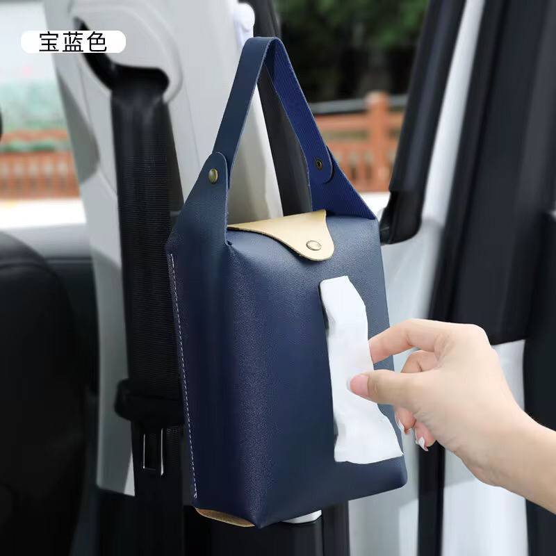 PU leather napkin tissue Holder
