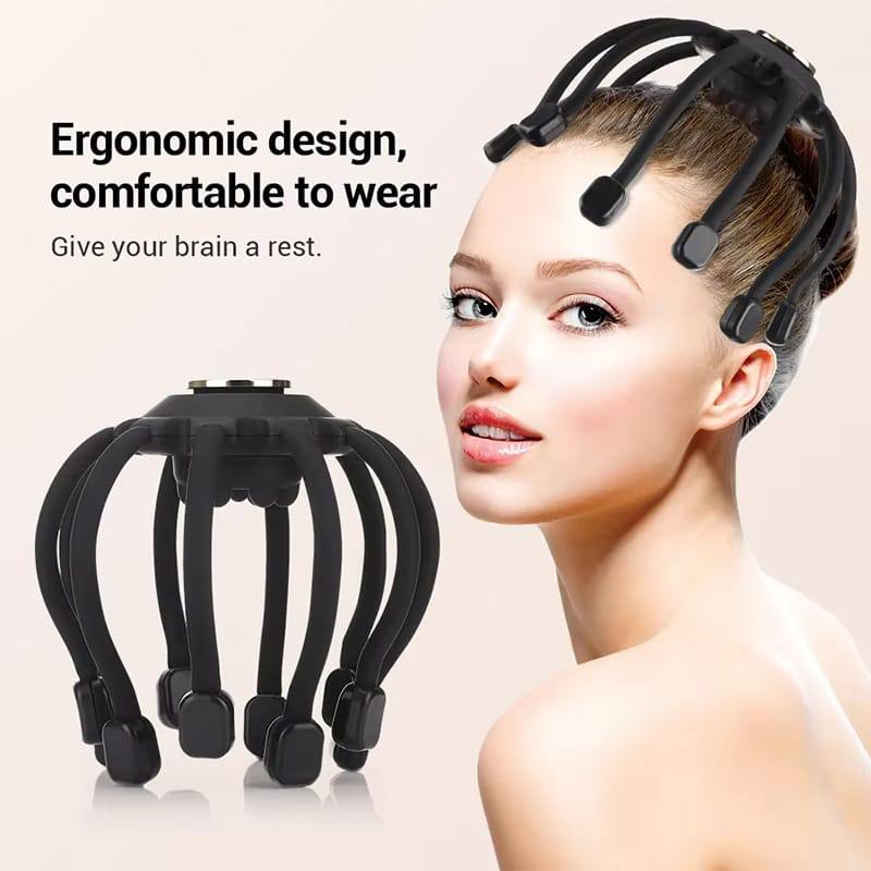 Electric Octopus claw anti stress head massager