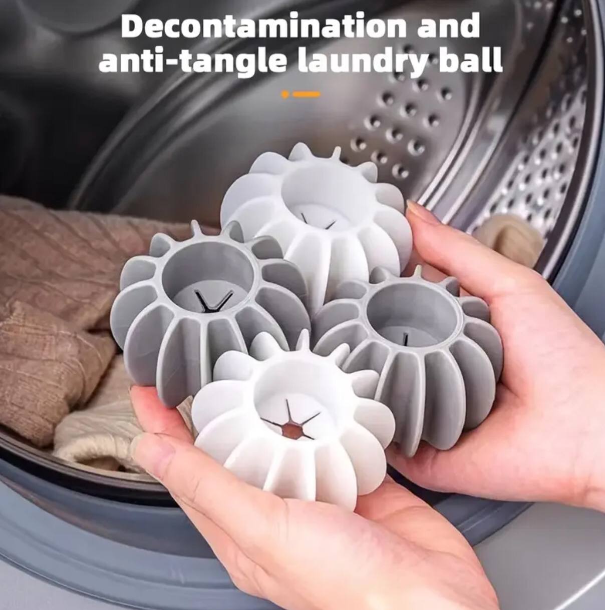Anti-Winding Washing Machine Ball 
10pcs