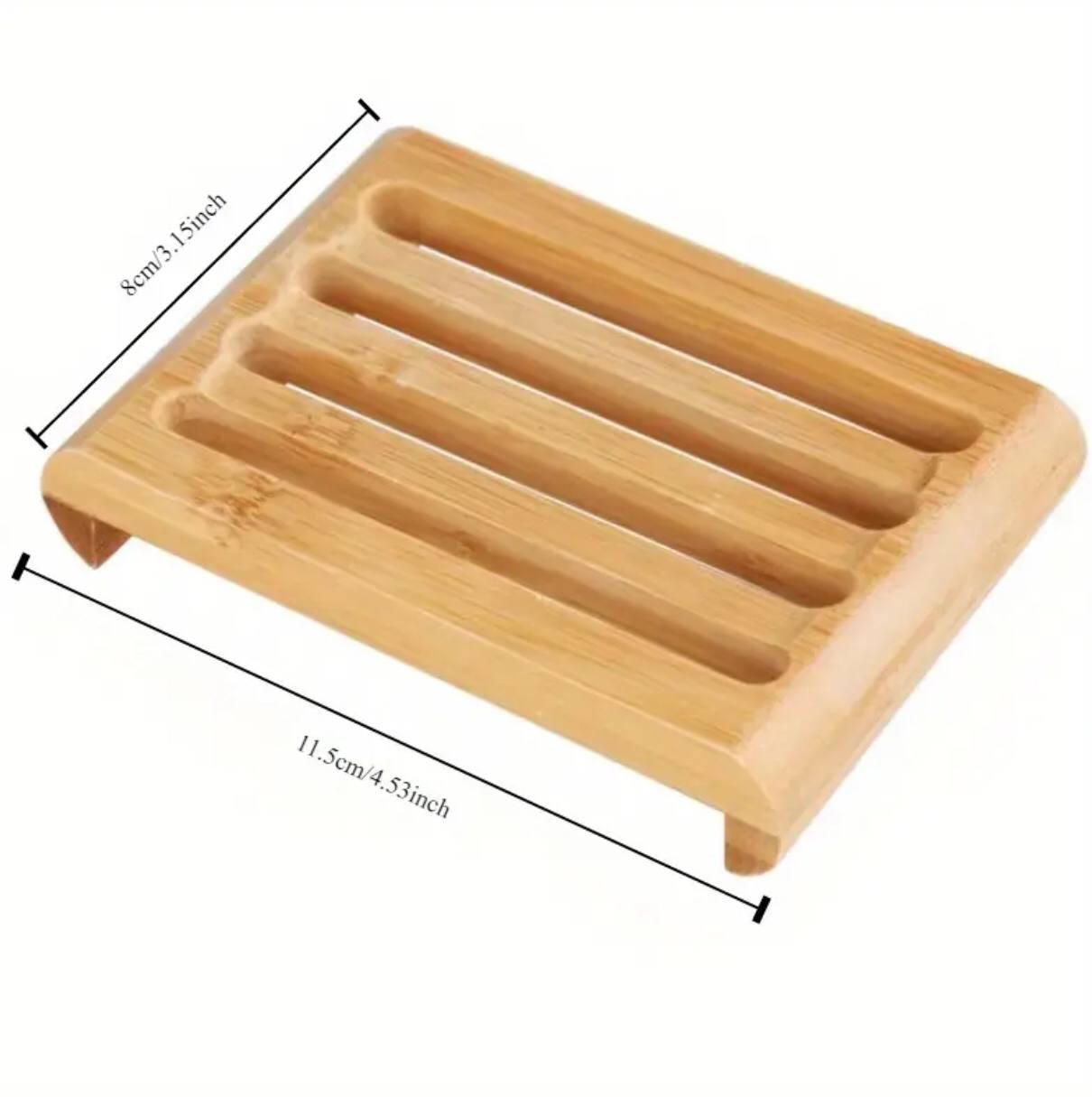 Bamboo soap dish /  soap holder