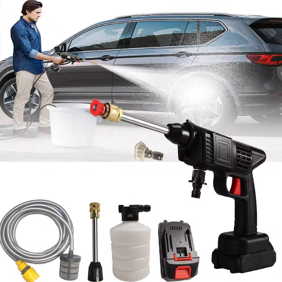 Recharge carwash gun