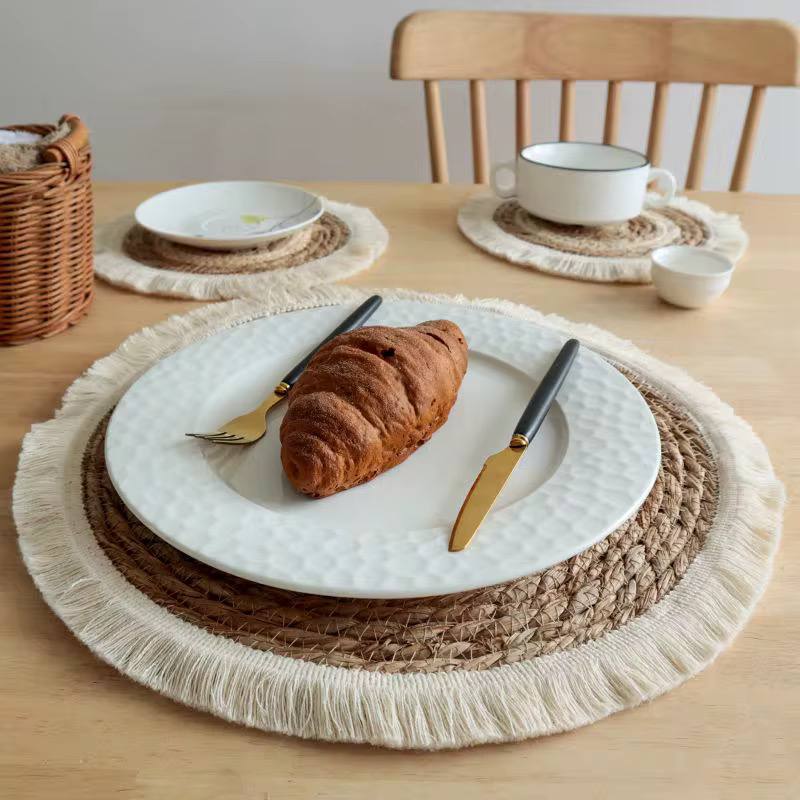 Weaved decor mat 40cm