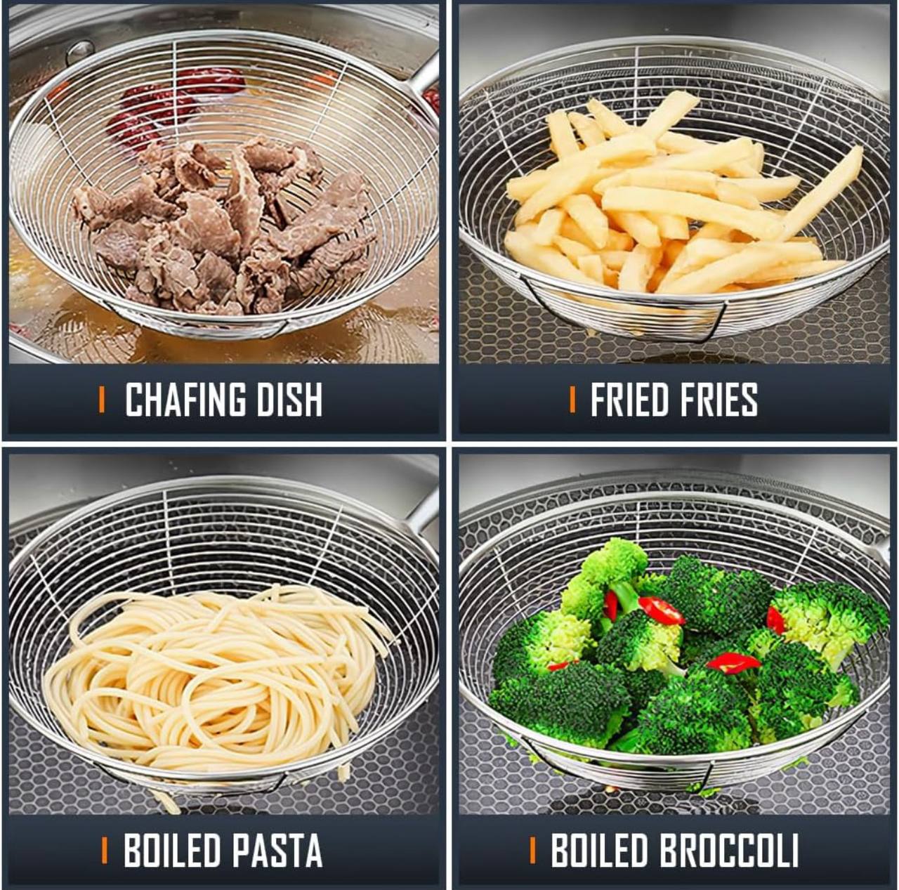 Round Stainless Steel Strainer